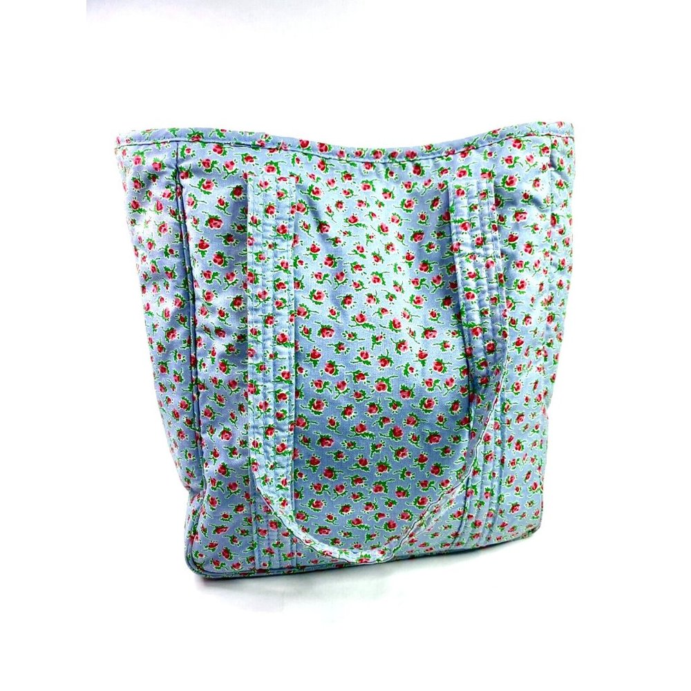 Ralph Lauren Floral Blue Tote Bag